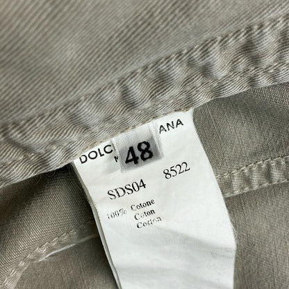Dolce & Gabbana Jacket 48 M Beige Long Sleeve Spring Autumn — view 5
