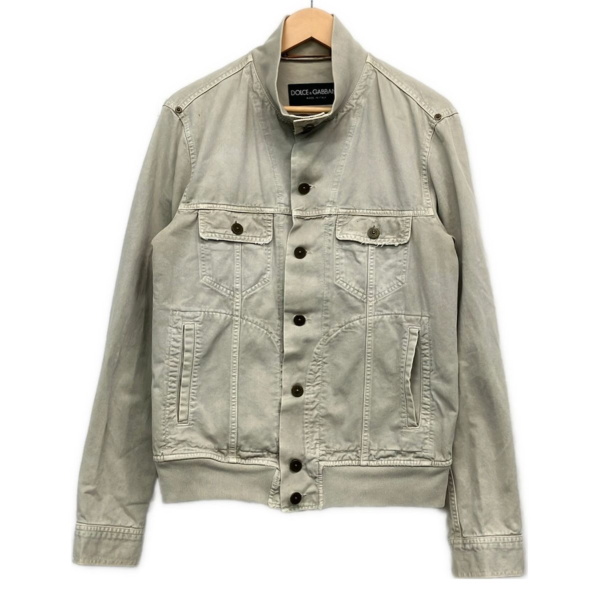 Dolce & Gabbana Jacket 48 M Beige Long Sleeve Spring Autumn