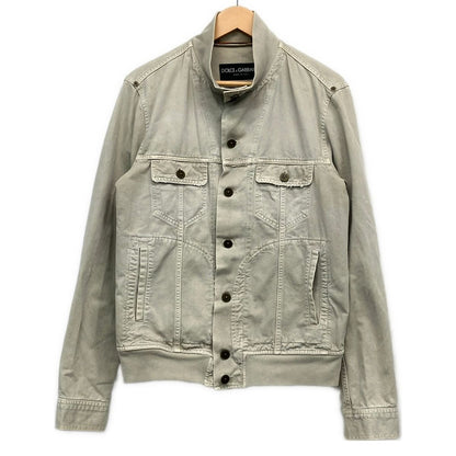 Dolce & Gabbana Jacket 48 M Beige Long Sleeve Spring Autumn