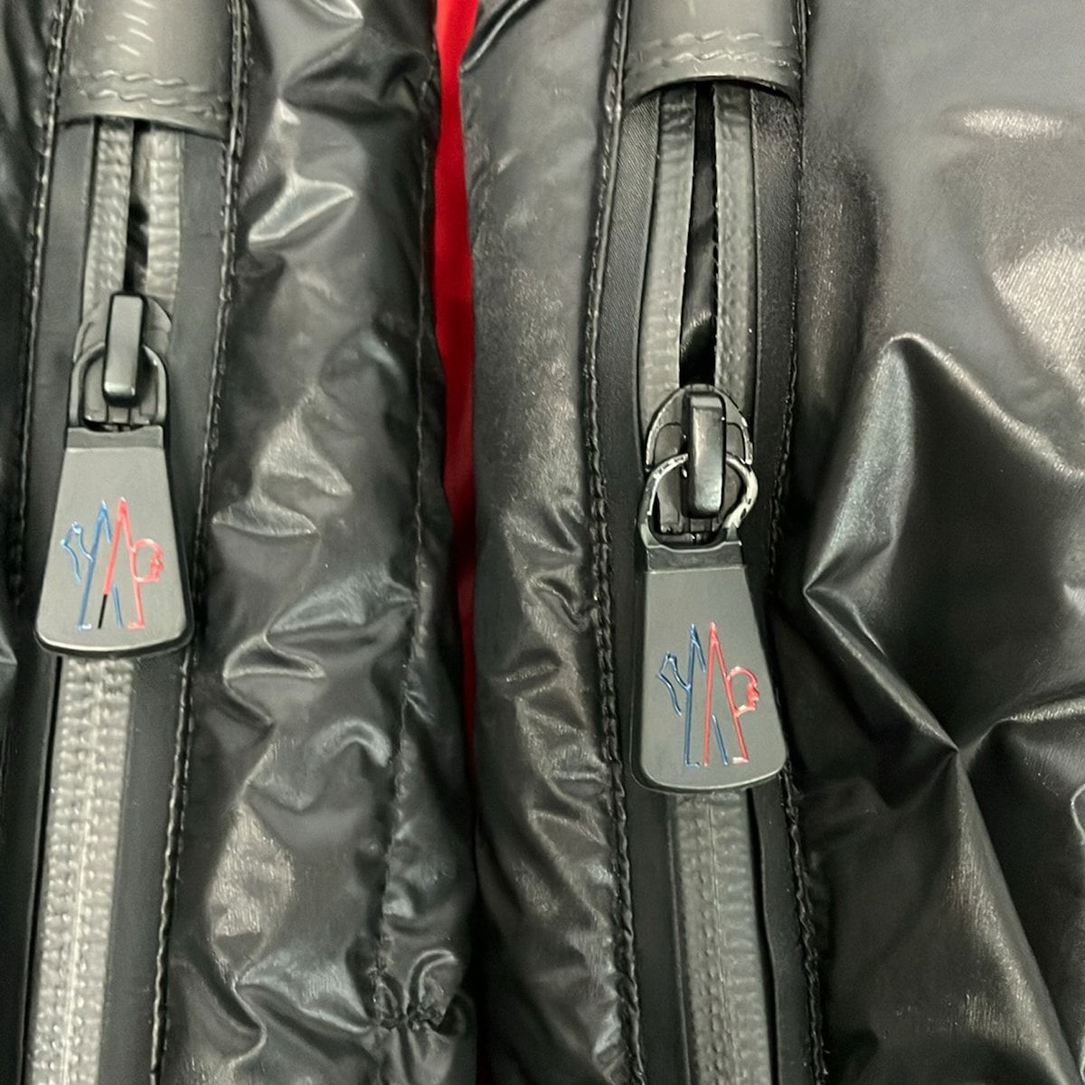 Moncler Down Jacket 2 M Canmore Black Long Sleeve Zip Up Double Zip Winter — view 8