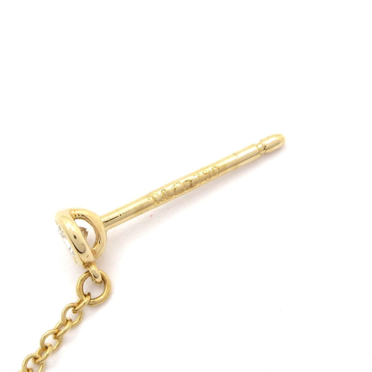 Tiffany & Co Earrings by the Yard Drop 18k Yellow Gold Diamond — view 5