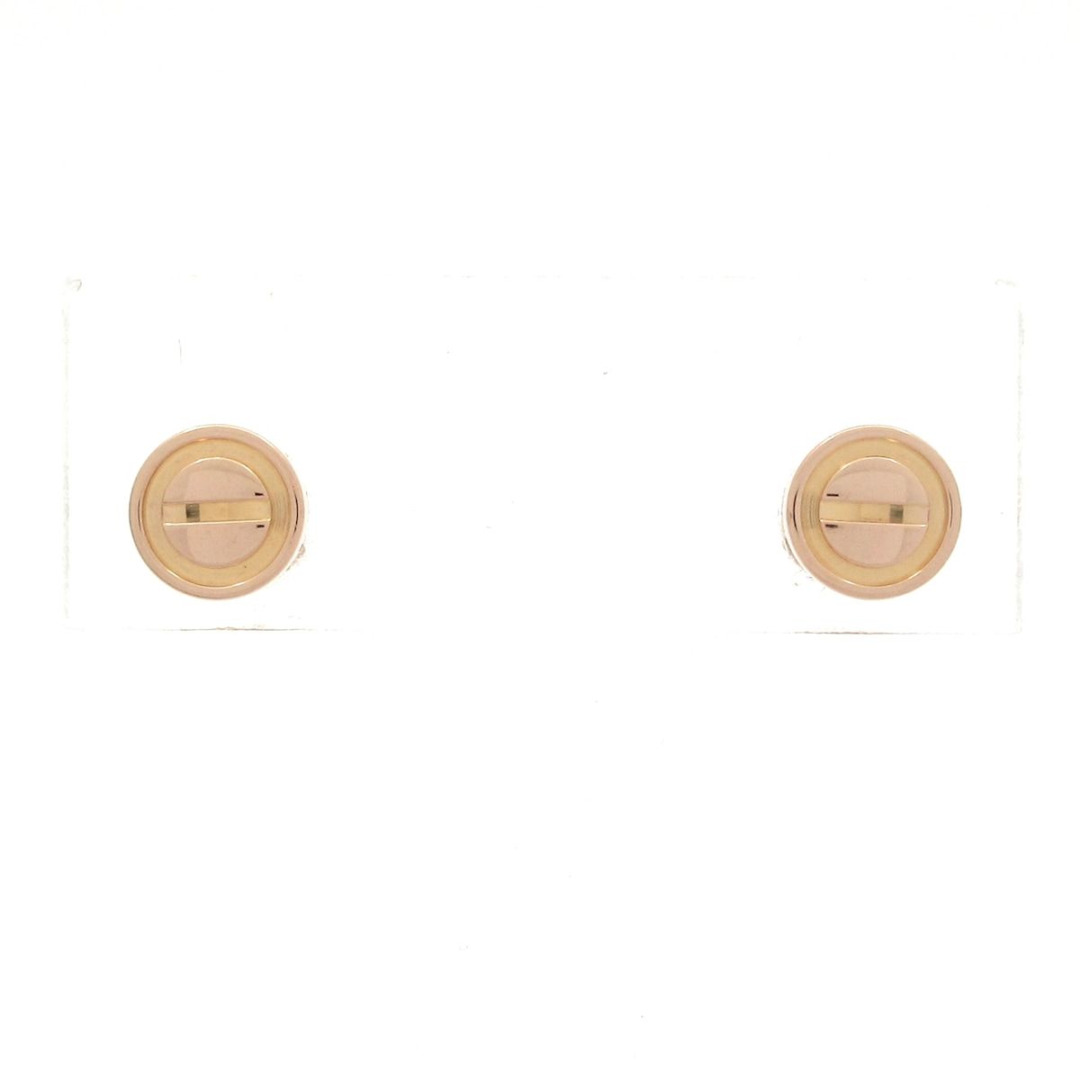 Cartier Earrings Love 18k Pink Gold