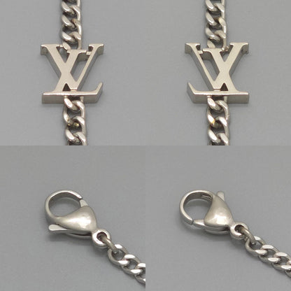 Louis Vuitton Monogram Chain Pendant 55.6 cm Palladium — view 5