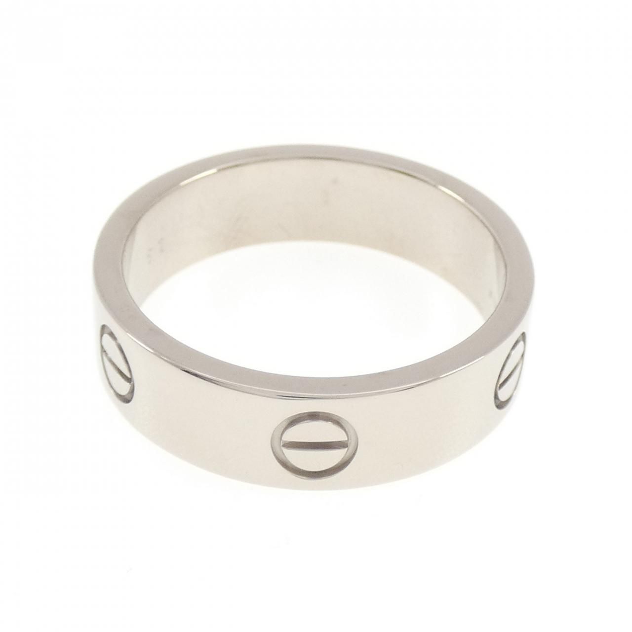 Cartier Love Ring White Gold — view 2