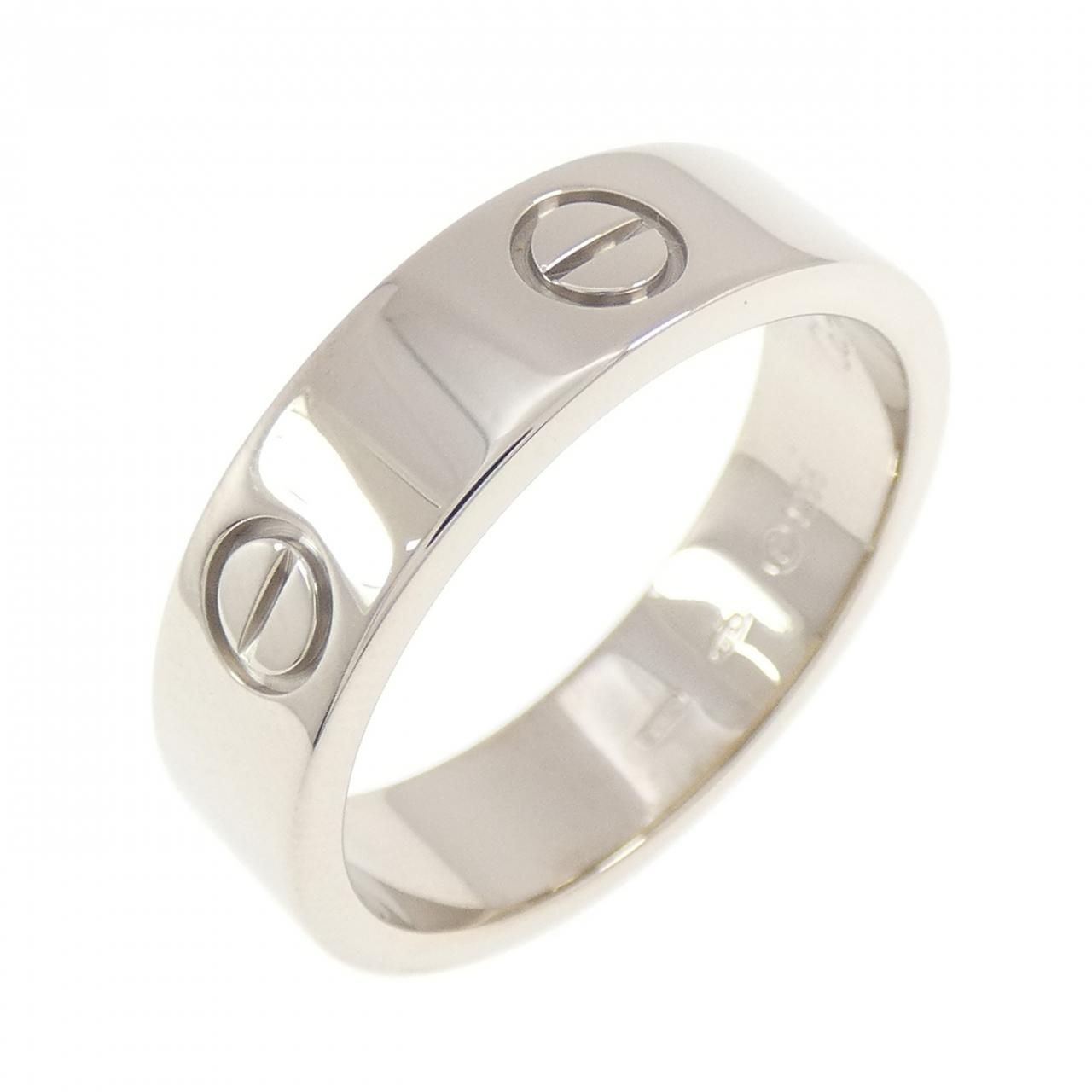 Cartier Love Ring White Gold