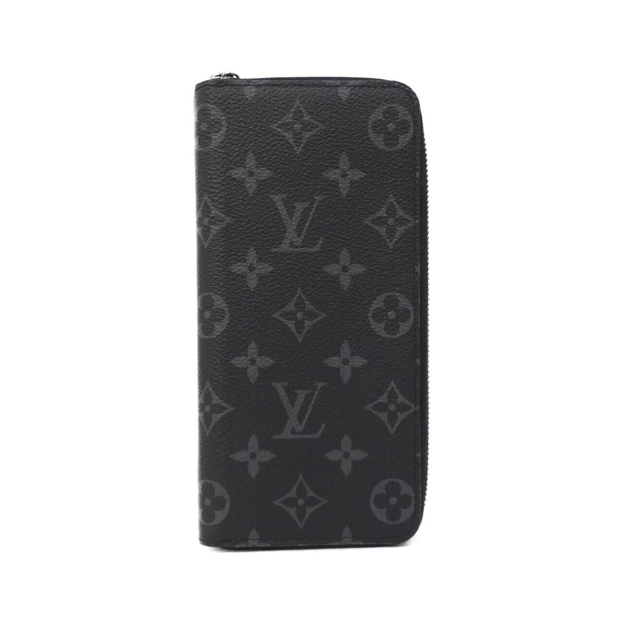 Louis Vuitton Monogram Eclipse Zippy Wallet Vertical