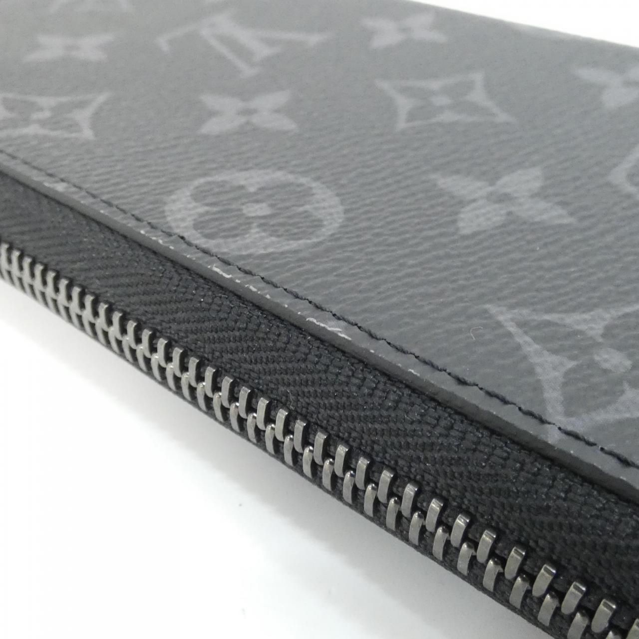 Louis Vuitton Monogram Eclipse Zippy Wallet Vertical — view 3