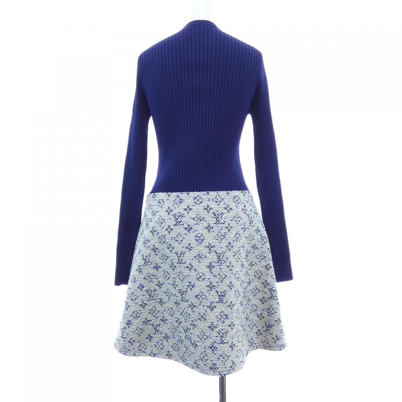 Louis Vuitton Dress Navy — view 2