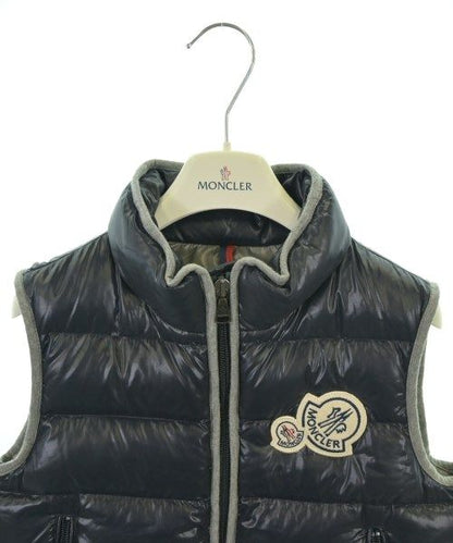 Moncler Jacket Kids Navy — view 6