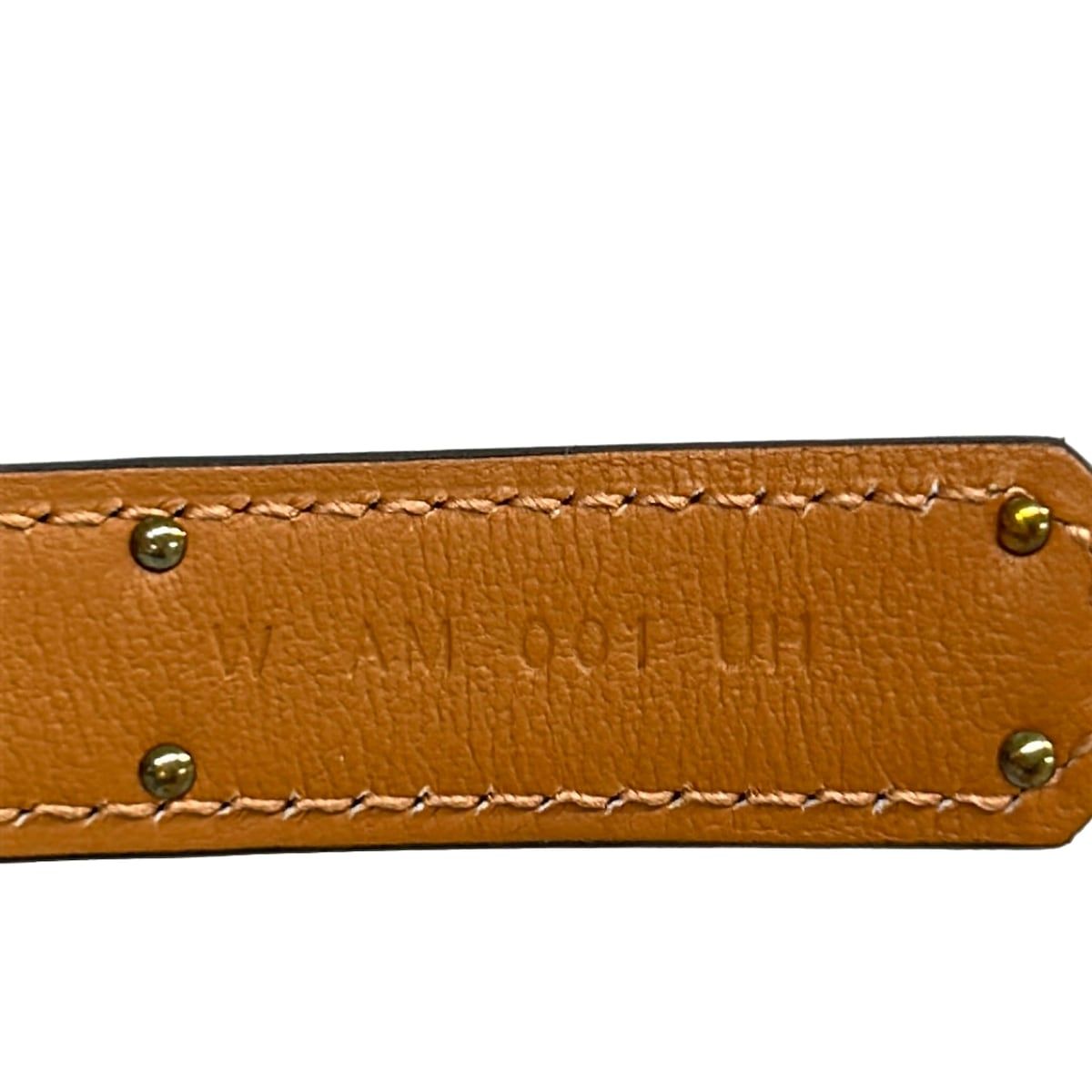 Hermes Belt Kelly Etoupe Rose Gold — view 5