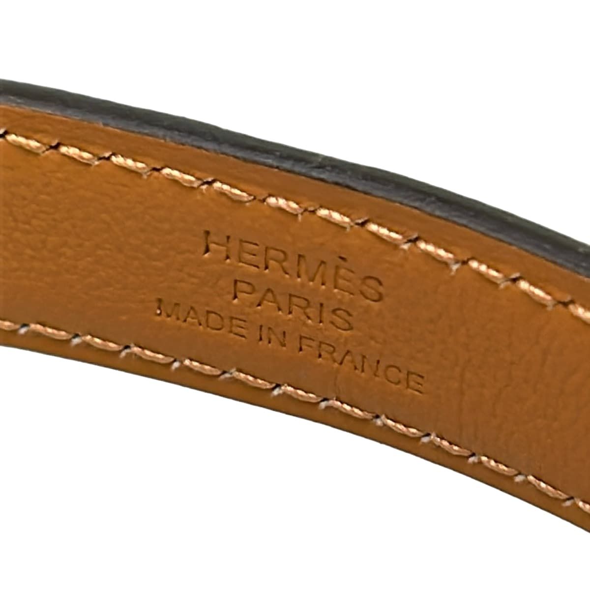 Hermes Belt Kelly Etoupe Rose Gold — view 4