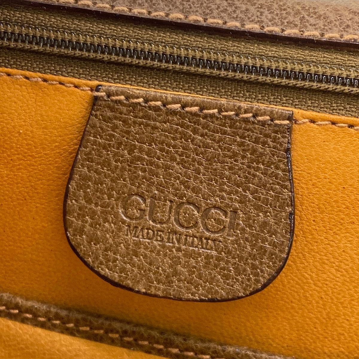 Gucci Handbag Bamboo Classic Brown Leather — view 9