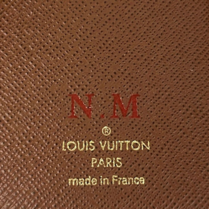 Louis Vuitton Trifold Wallet Monogram Portefeuille Victorine Initial Leather — view 5