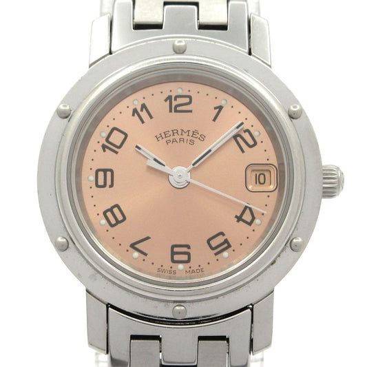 Hermes Watch Clipper Blanc