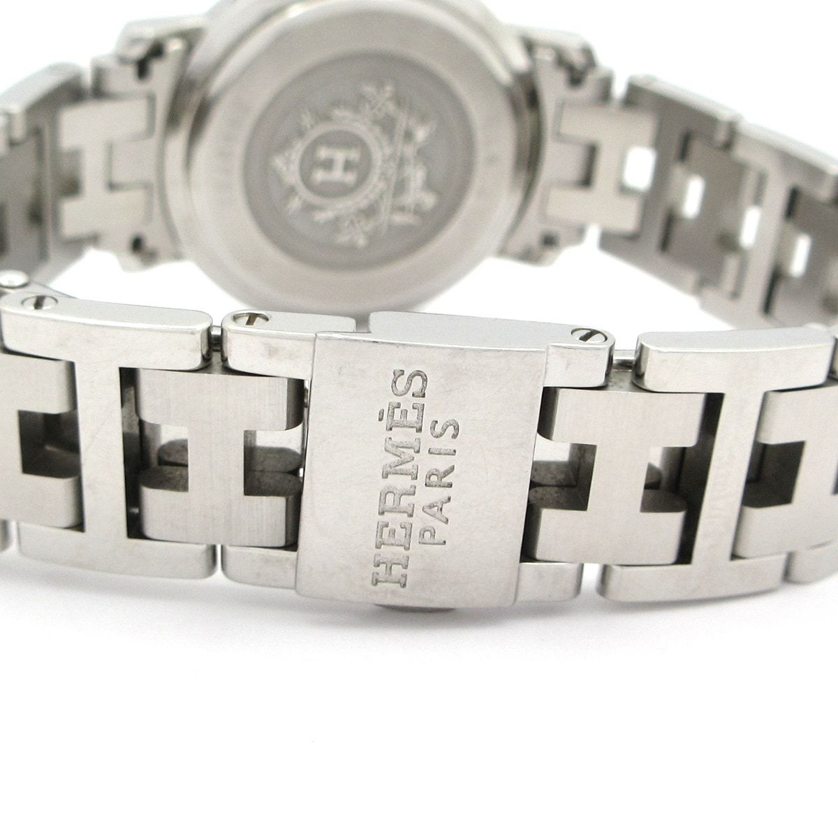 Hermes Watch Clipper Blanc — view 6