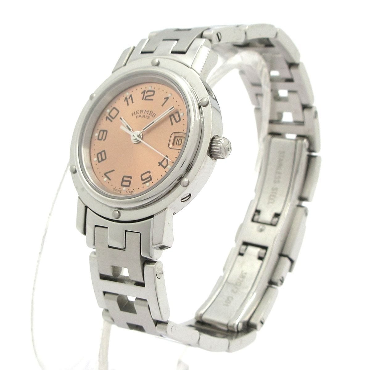 Hermes Watch Clipper Blanc — view 2