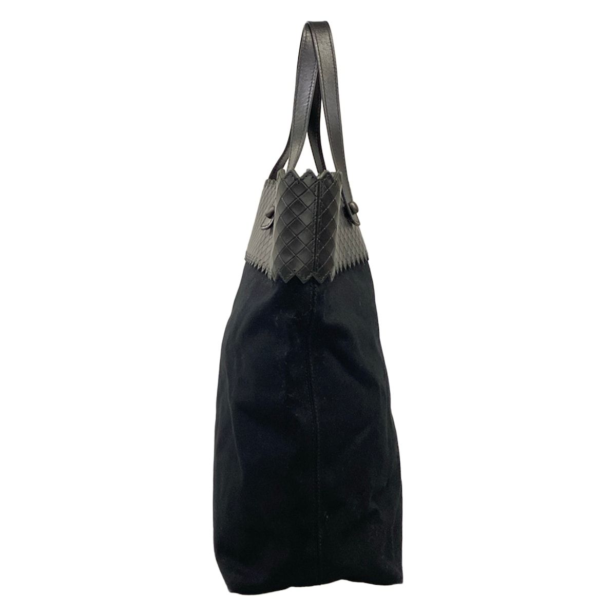 Bottega Veneta Tote Intrecci Omirage Black Leather — view 4