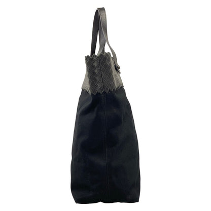 Bottega Veneta Tote Intrecci Omirage Black Leather — view 2