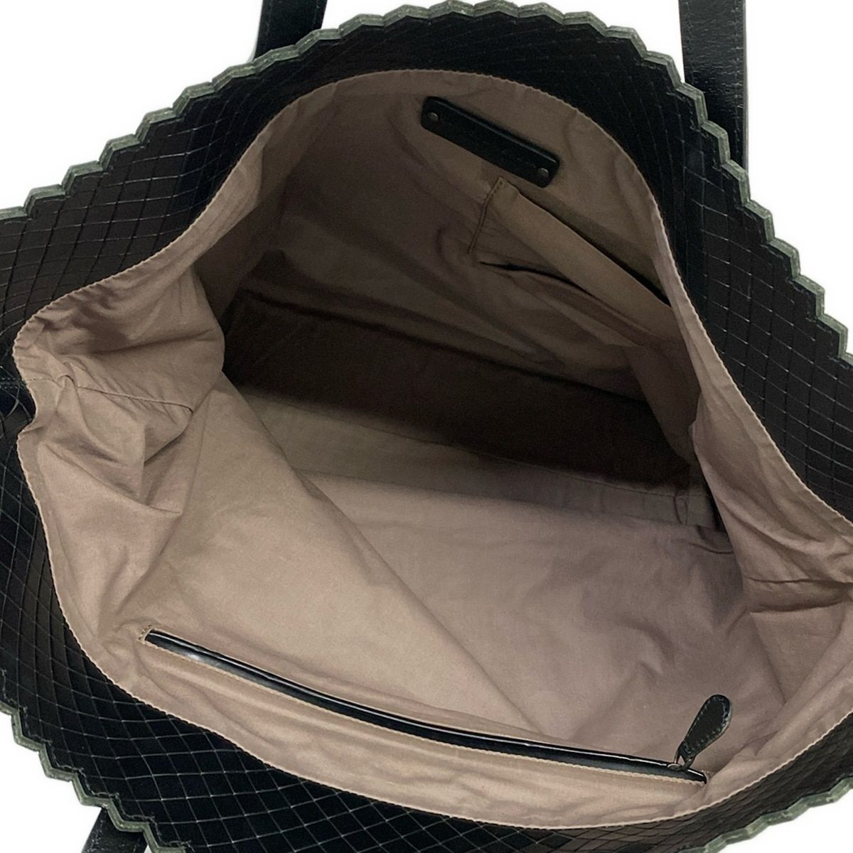 Bottega Veneta Tote Intrecci Omirage Black Leather — view 7