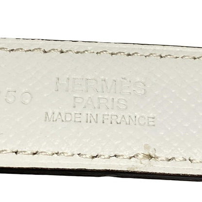 Hermes Belt 70 Etoupe Silver — view 4