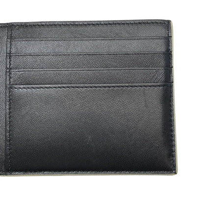 Bvlgari Infinitum Wallet Bifold Folding Billfold Logo Mania Compact Leather — view 8