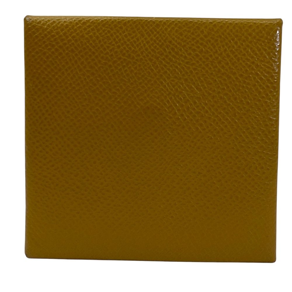 Hermes Bastia Coin Case Leather Camel Practical — view 2