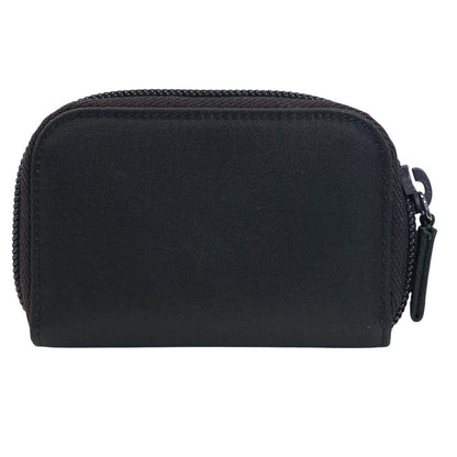 Prada 6 Row Key Case Zip Around Triangle Logo Saffiano Leather Brown Practical — view 2