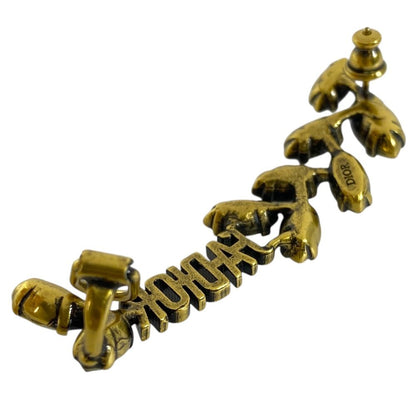 Dior J'adior Earrings Rhinestone Gold Gorgeous — view 6