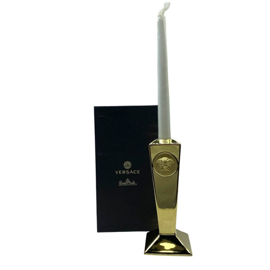 Versace Rosenthal Collaboration Medusa Candle Stand Holder Stick