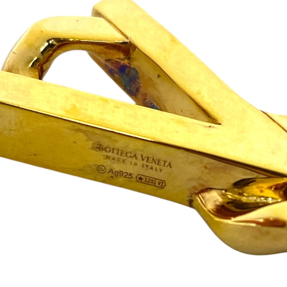 Bottega Veneta Key Holder Key Sling Bag Charm Gold Practical — view 4