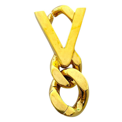 Bottega Veneta Key Holder Key Sling Bag Charm Gold Practical