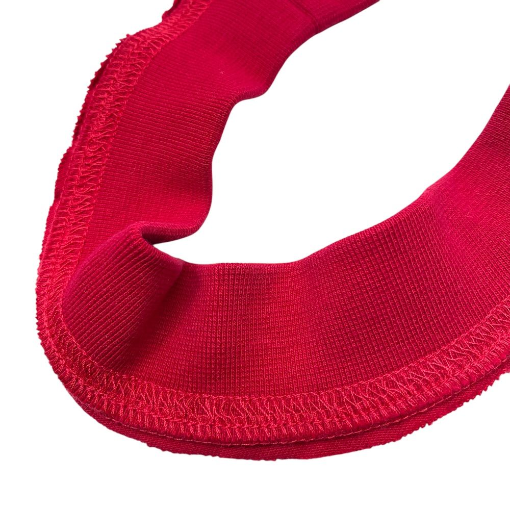 Balenciaga Choker Necklace Red Black Logo Cotton S Mode Unique — view 8