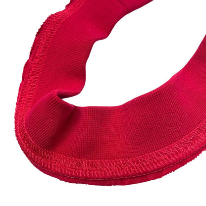 Balenciaga Choker Necklace Red Black Logo Cotton S Mode Unique — view 8