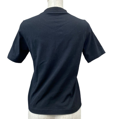 Balenciaga Crew Neck T-Shirt Short Sleeve Black Mode Comfortable — view 3