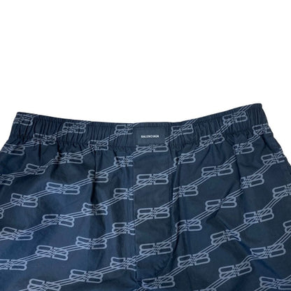 Balenciaga Shorts BB Logo Black Mode Comfortable — view 3