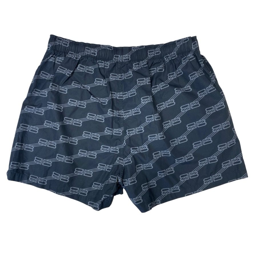 Balenciaga Shorts BB Logo Black Mode Comfortable — view 2