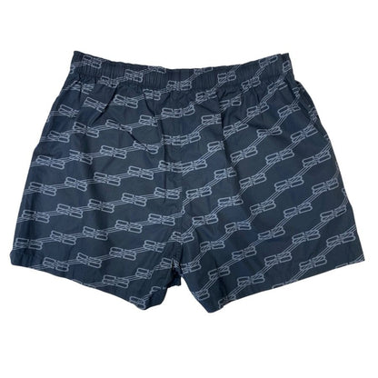 Balenciaga Shorts BB Logo Black Mode Comfortable — view 2