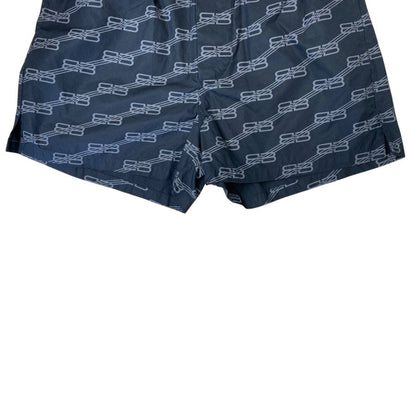 Balenciaga Shorts BB Logo Black Mode Comfortable — view 5