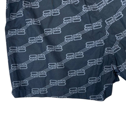 Balenciaga Shorts BB Logo Black Mode Comfortable — view 8