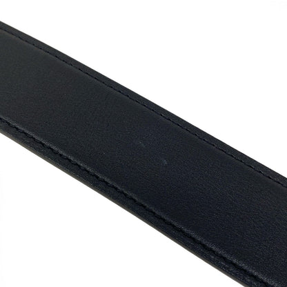 Hermes Belt 80 O Carre Noir Chocolat Silver — view 7