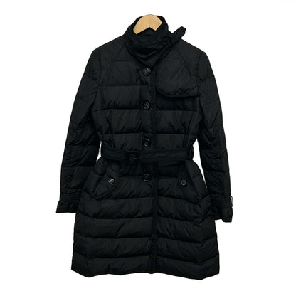 Moncler Down Coat 2 M Heleine Black Long Sleeve Winter