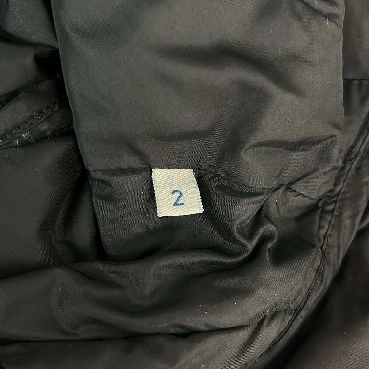Moncler Down Coat 2 M Heleine Black Long Sleeve Winter — view 7