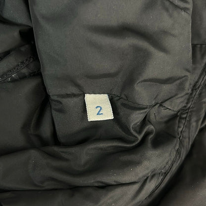 Moncler Down Coat 2 M Heleine Black Long Sleeve Winter — view 7