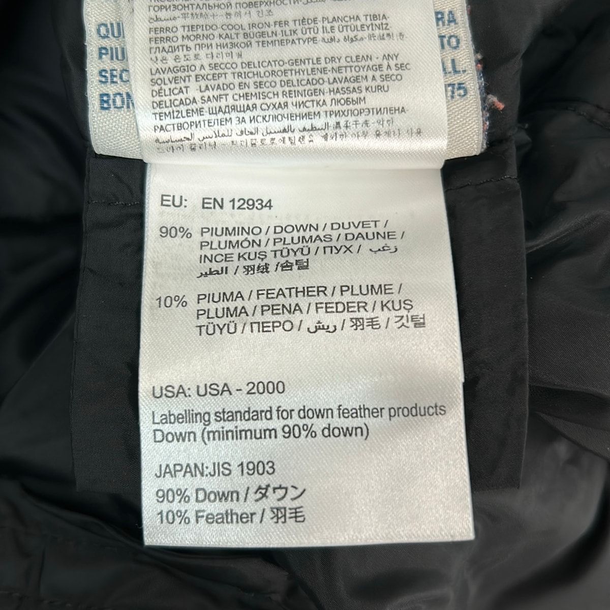 Moncler Down Coat 2 M Heleine Black Long Sleeve Winter — view 4