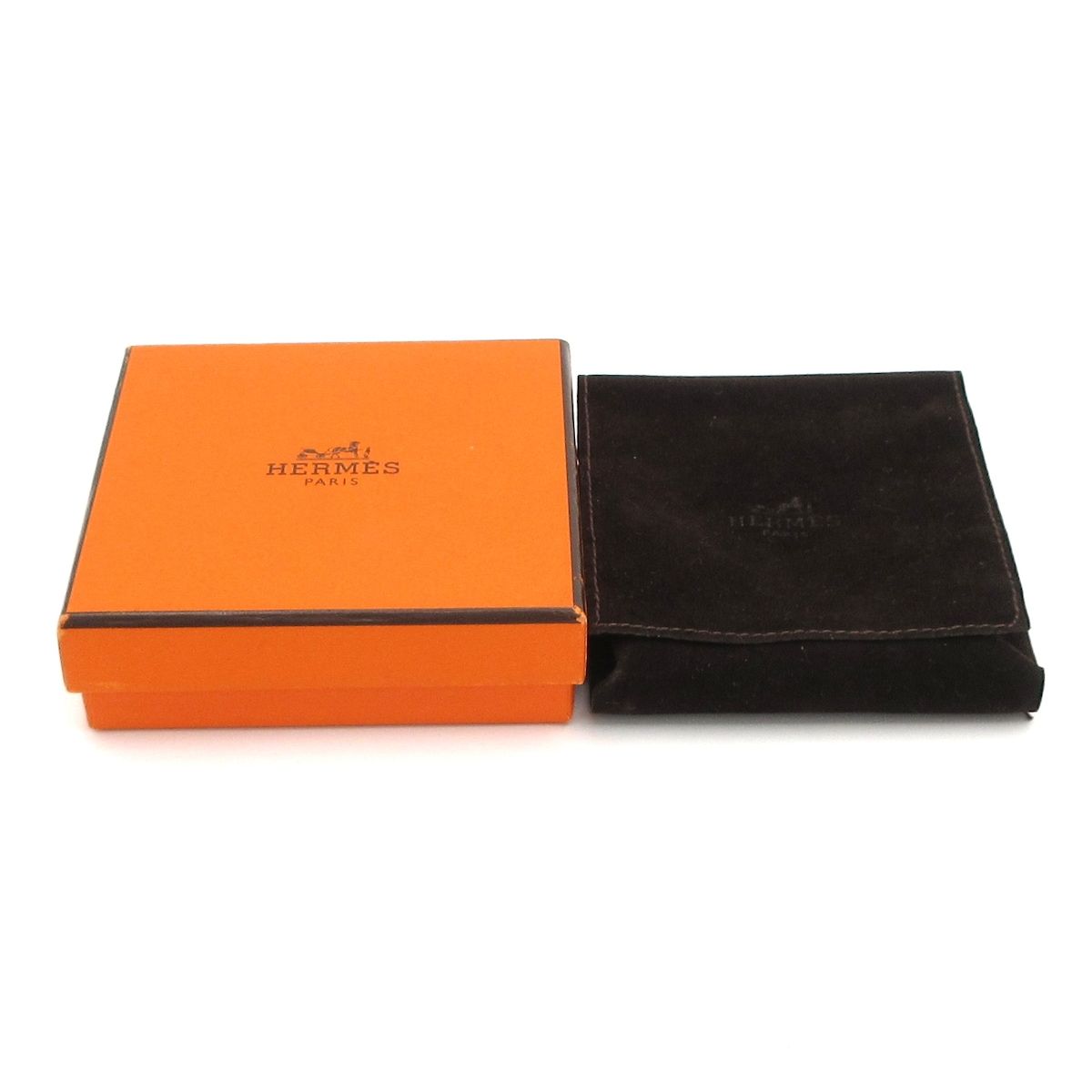 Hermes Bangle Clic Clac Gold Blue Gray Bracelet — view 6