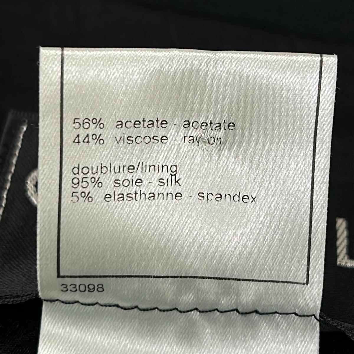 Chanel Jacket 46 XL Black — view 4