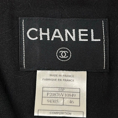 Chanel Jacket 46 XL Black — view 3
