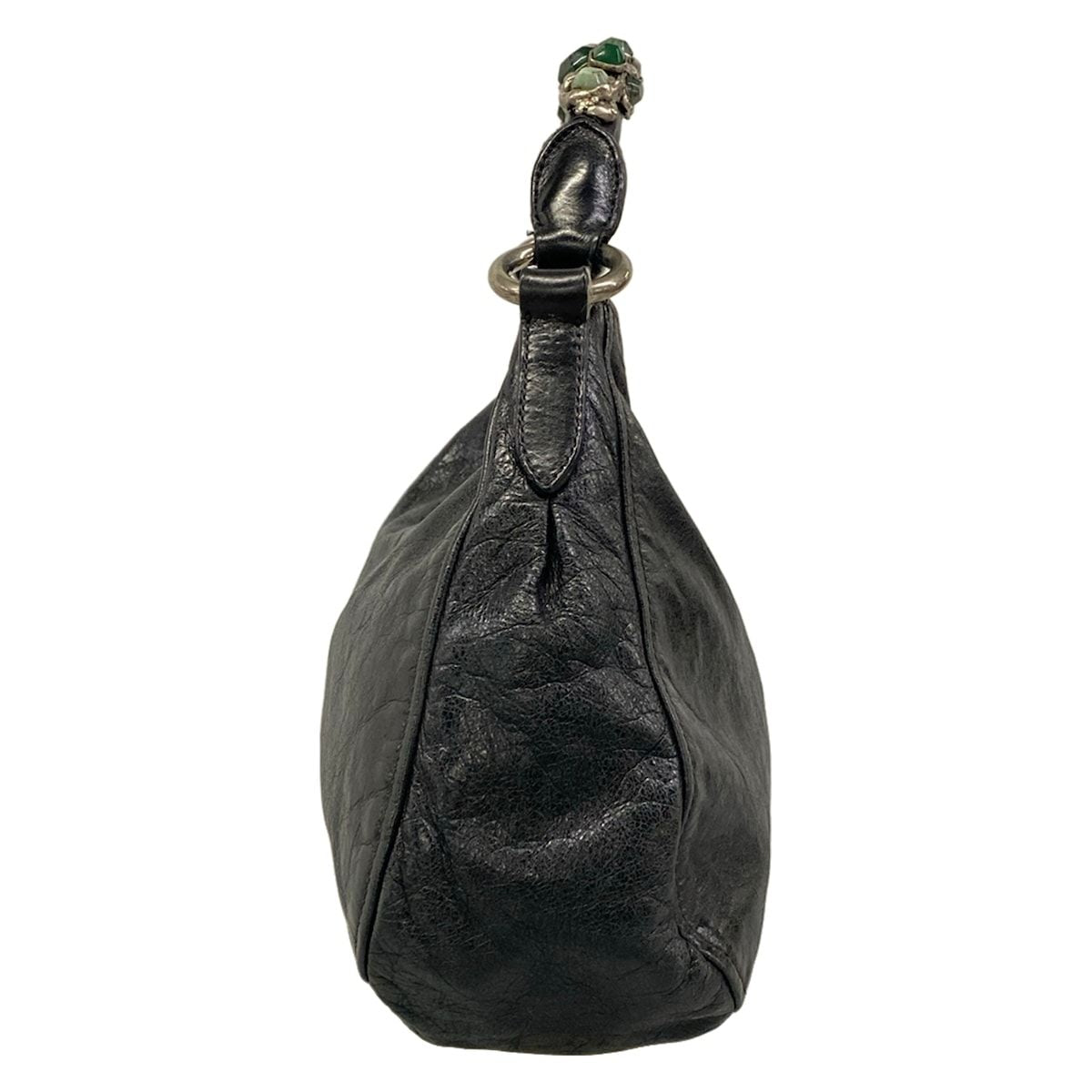 Miu Miu Handbag Black Bijou Leather — view 4