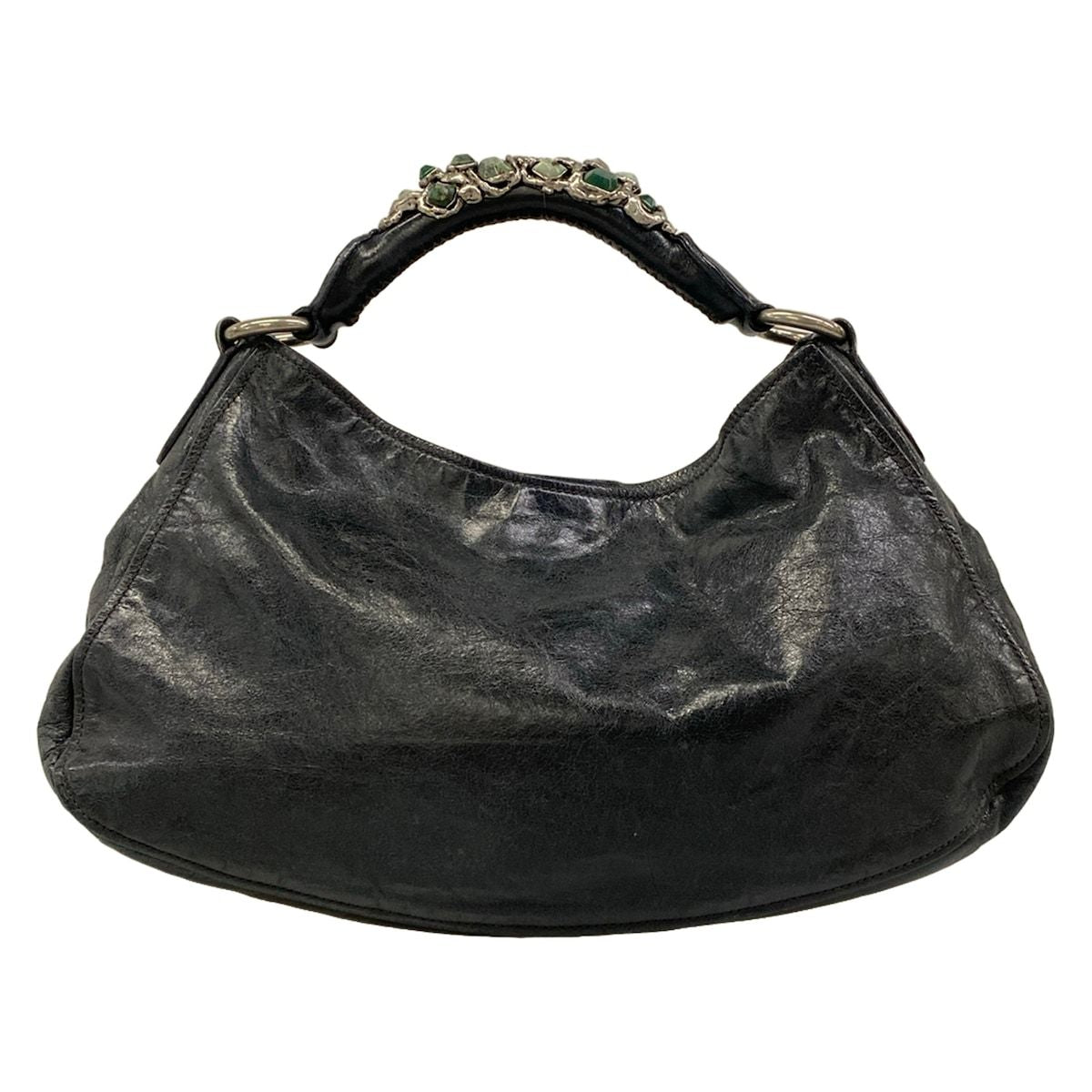 Miu Miu Handbag Black Bijou Leather — view 3