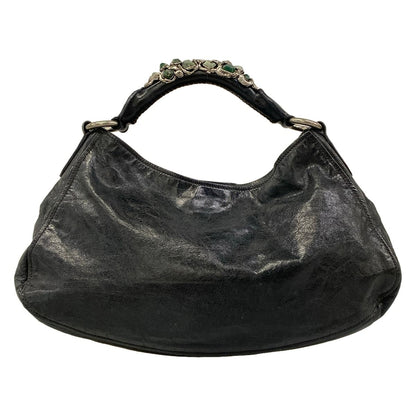 Miu Miu Handbag Black Bijou Leather — view 3
